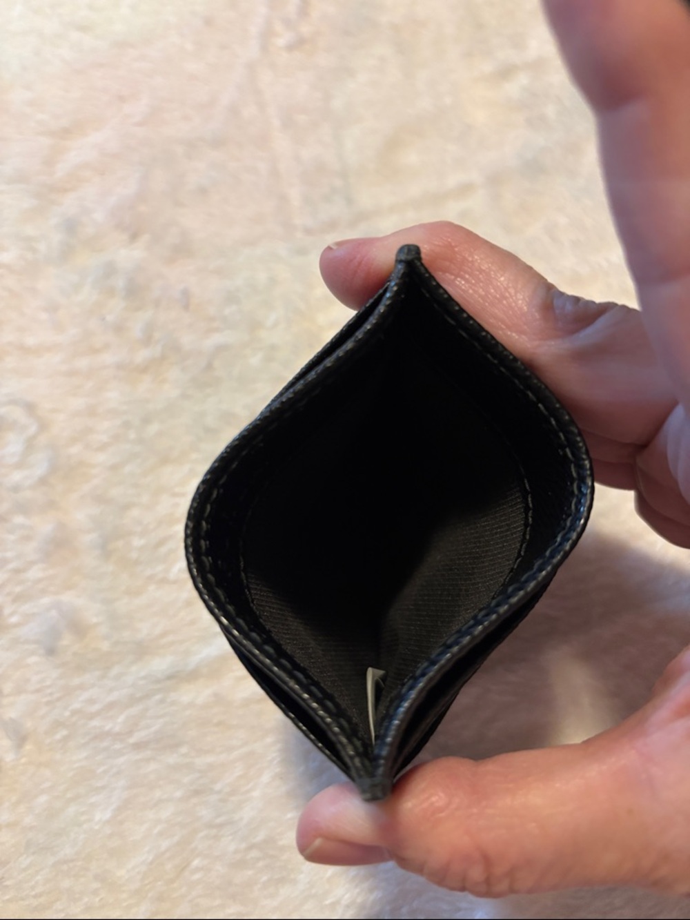 Furla Black Crossbody Bag with Card Holder and Strap - Picture 4 of 12